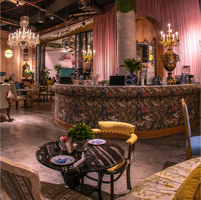 flower latte 360 mall interior design firms kuwait luxury restaurant design